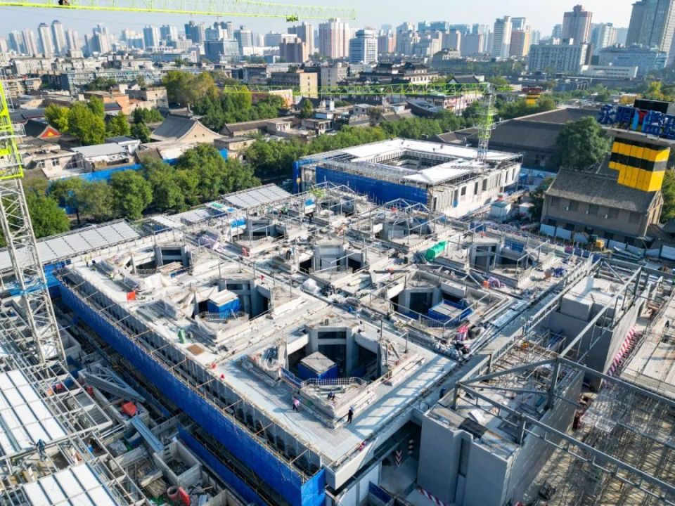 明年建成开放！西安碑林博物馆改扩建全新效果图来了！_腾讯新闻