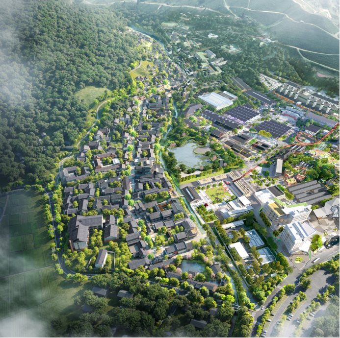 庐江县矾山片区文化旅游综合体老街片区项目规划方案批前公示