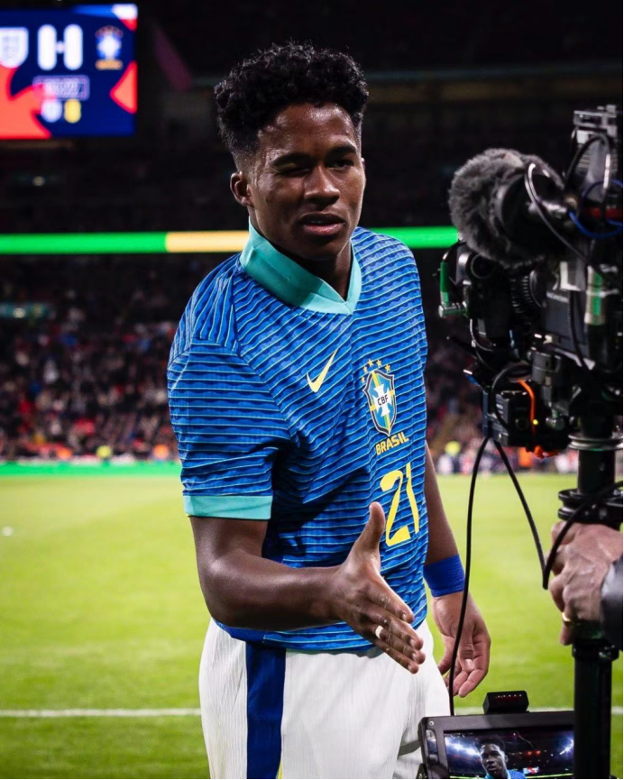 皇马新星恩德里克能否振兴桑巴军团