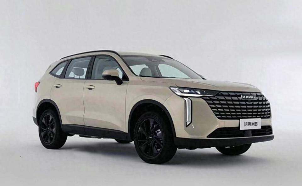 新款哈弗h6实车曝光换装新前脸外观很霸气内饰升级