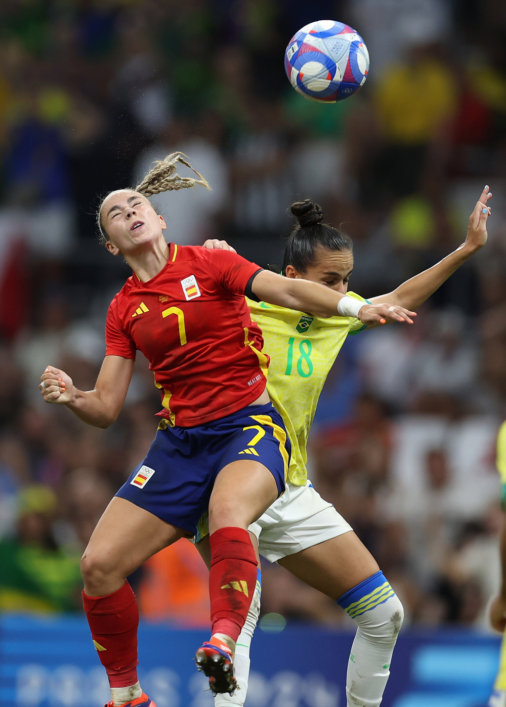 巴黎奥运会丨足球——巴西女足晋级决赛(2)