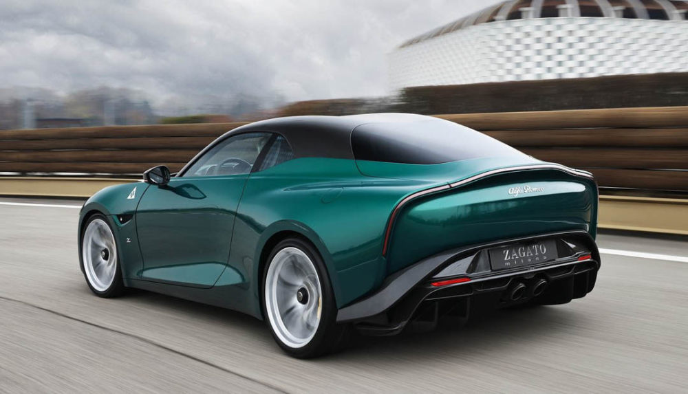 giulia四叶草双门跑车29tv6533匹网友灵感来自法拉利