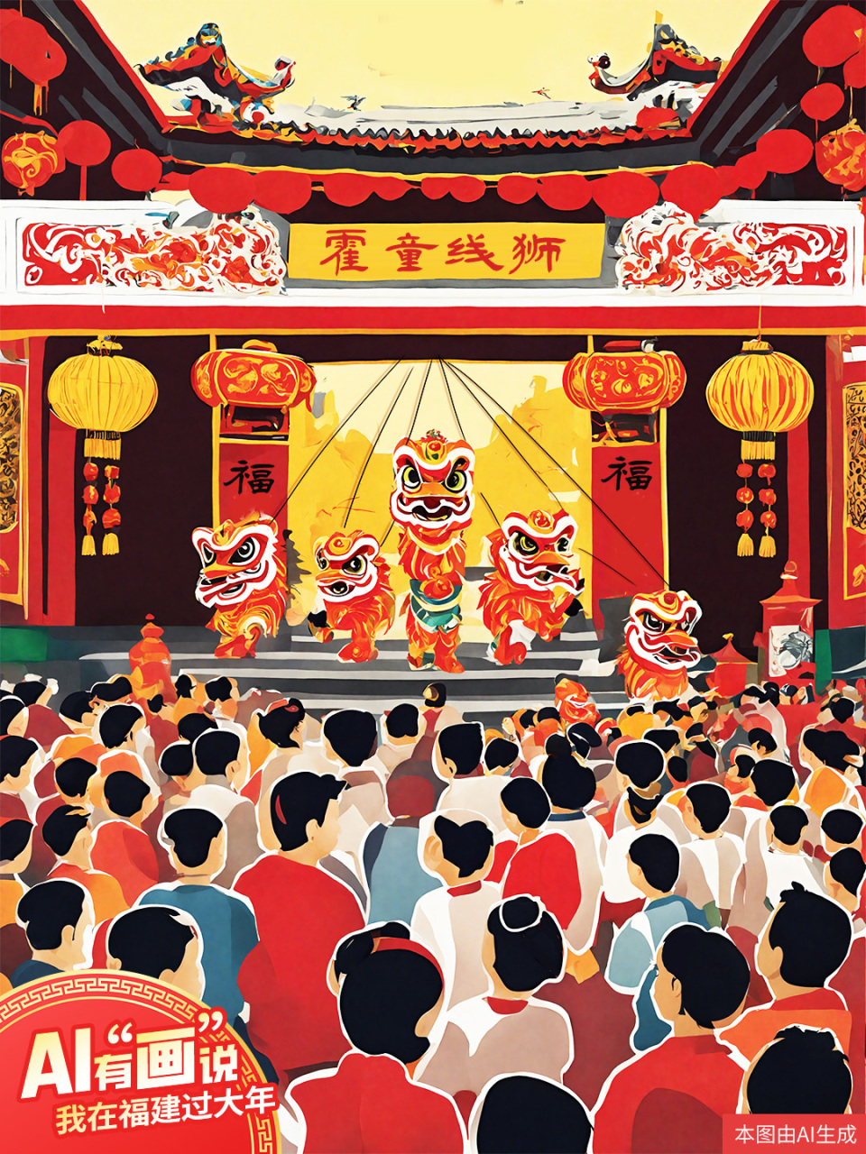 ai有"画"说:福建人是咋过年的?_腾讯新闻