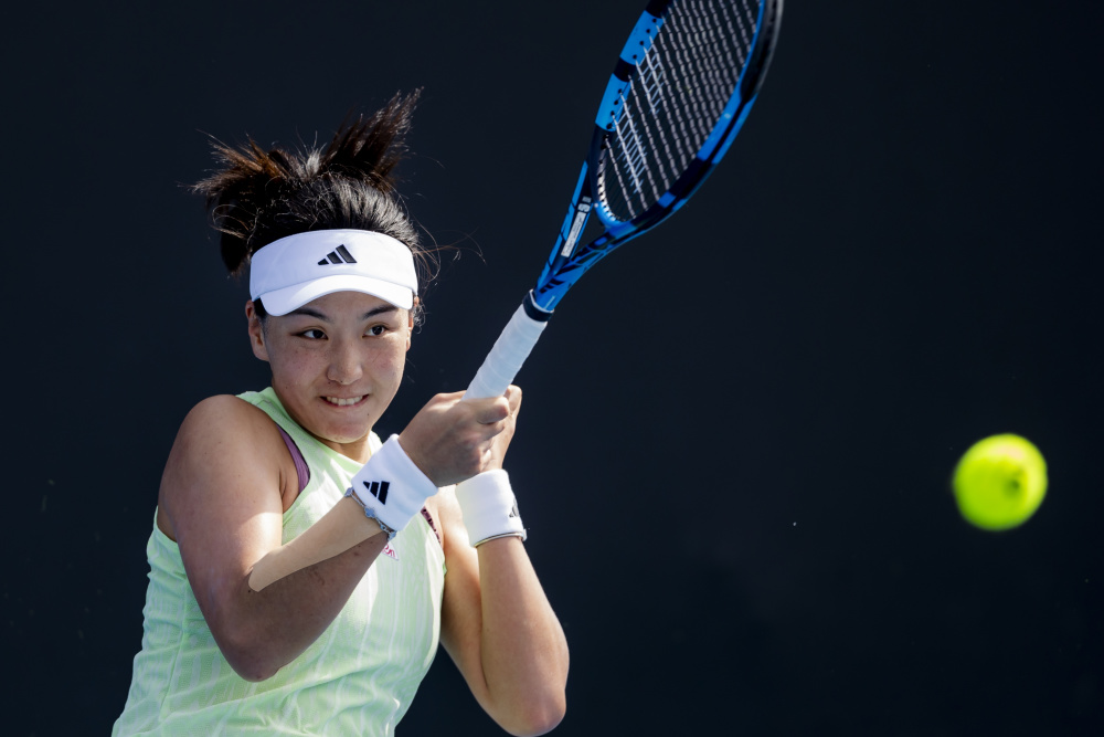 网球澳网王欣瑜止步女单首轮