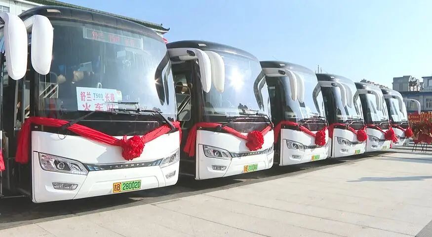 又有一条城际公交开通了是舒兰至长春的t503