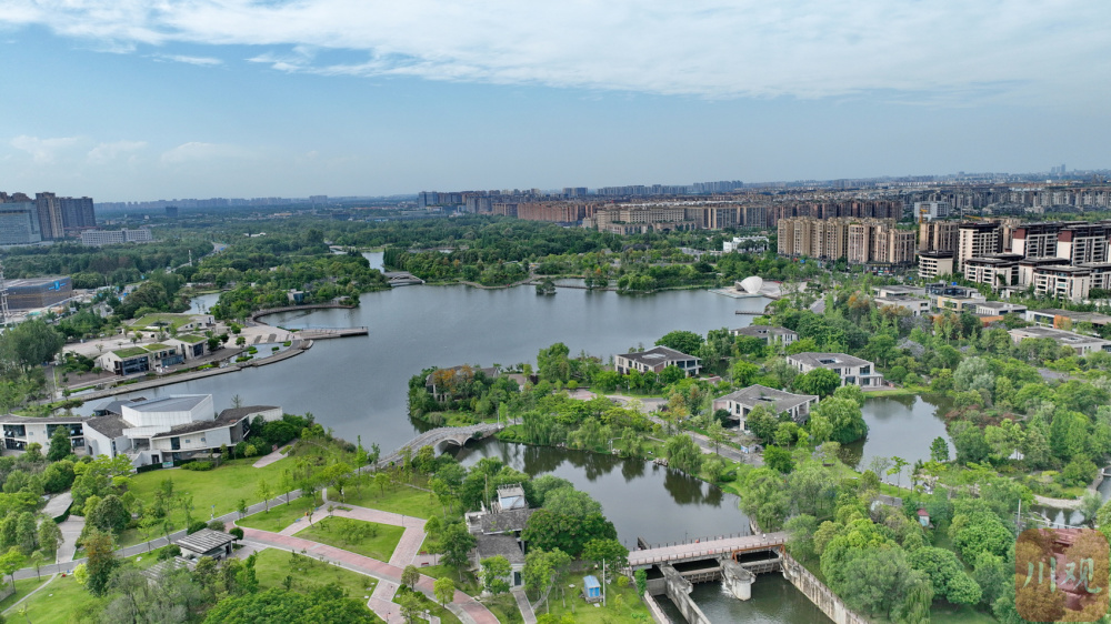 c视频丨水清地绿景美在成都双流感受诗意栖居