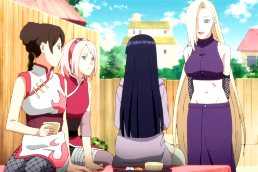 火影忍者中喜欢穿露脐装的9人:雏田井野特别美,芙是为了方便