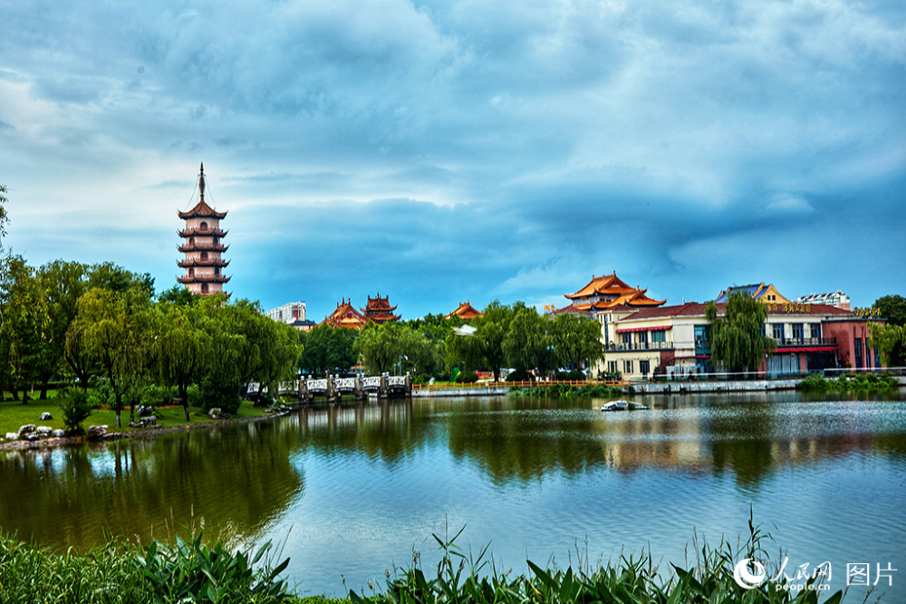 江苏南通:城市风光