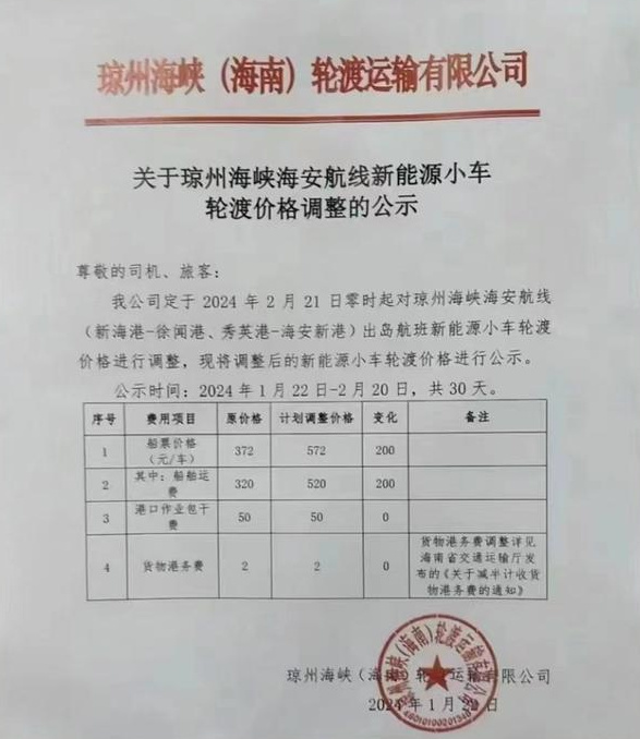 海南返程出岛“一票难求”，新能源车又遇尴尬事_腾讯新闻