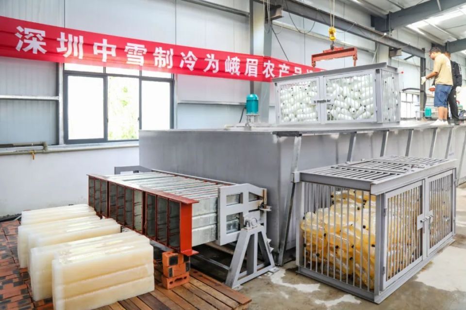 峨眉这个村开起了"冰工厂",预计年产值500万!_腾讯新闻