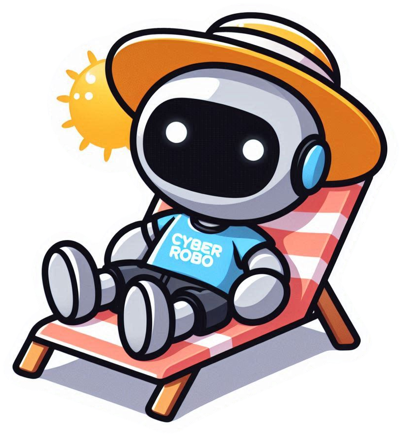 慵懒一夏:送你一组人形机器人头像和贴纸 |cyberrobo周边