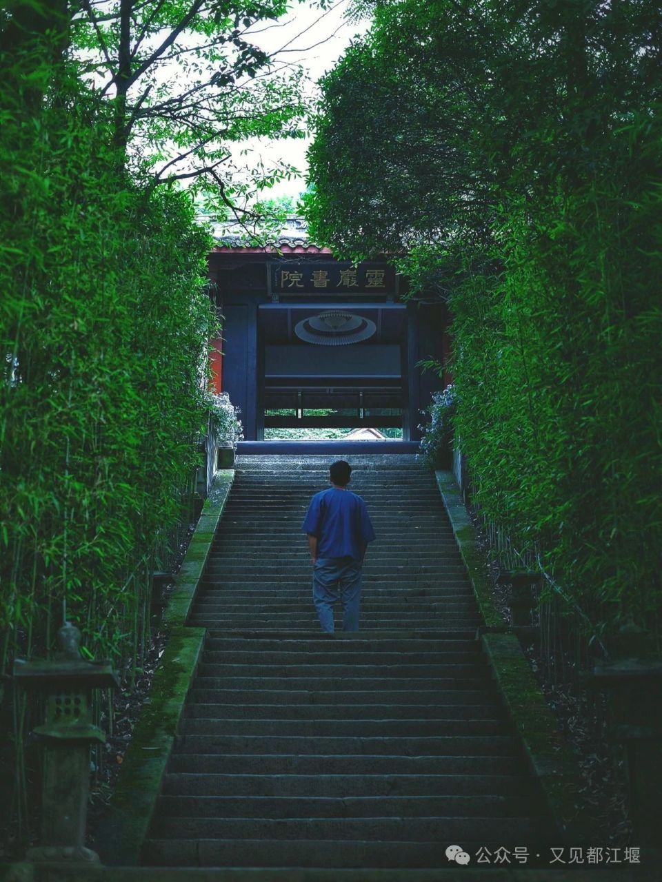 位于都江堰蒲阳的竹海洞天,各种人文景观与自然景观相映成趣9797