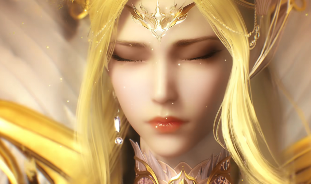 斗罗千仞雪成神后多了银链齐肩耳环这耳环也太长了