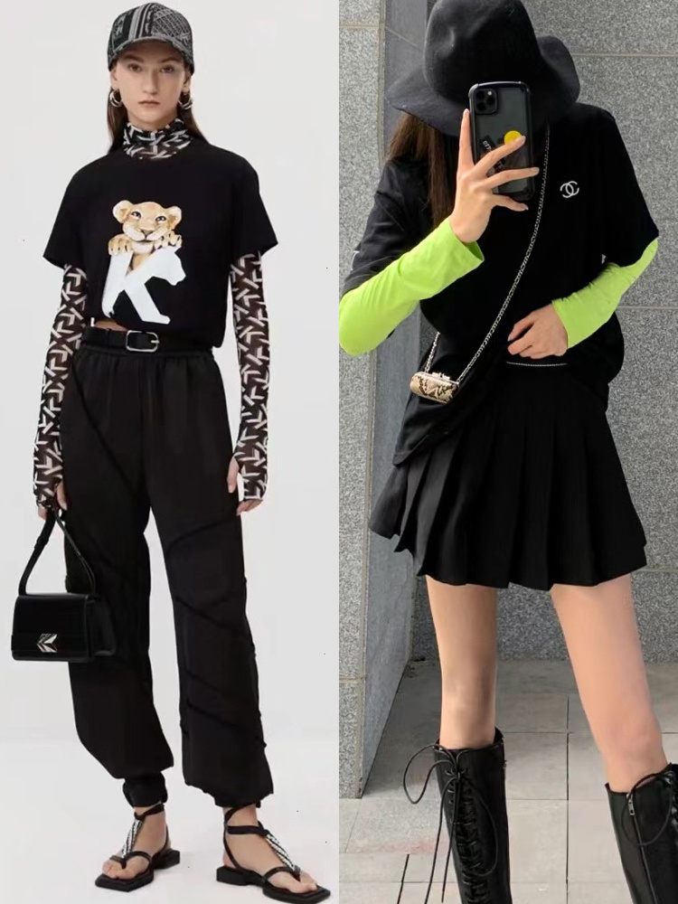 t恤叠穿"长袖"上衣更时髦!既能摆脱庸俗感,又显个性,有层次_腾讯新闻