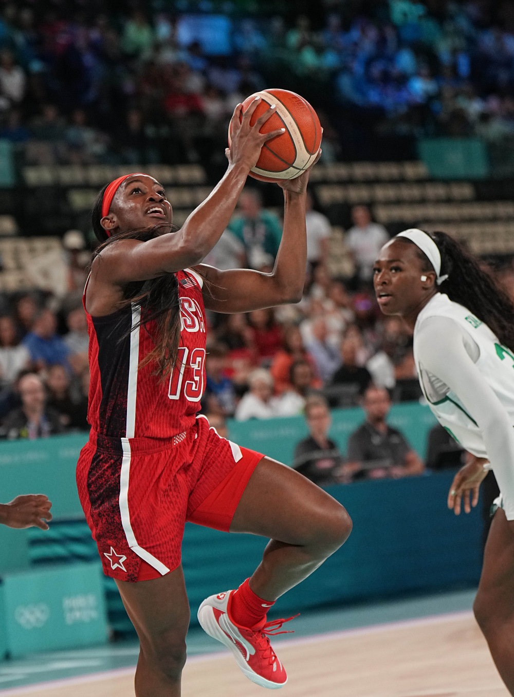 巴黎奥运会丨篮球——女子四分之一决赛:美国队晋级半决赛