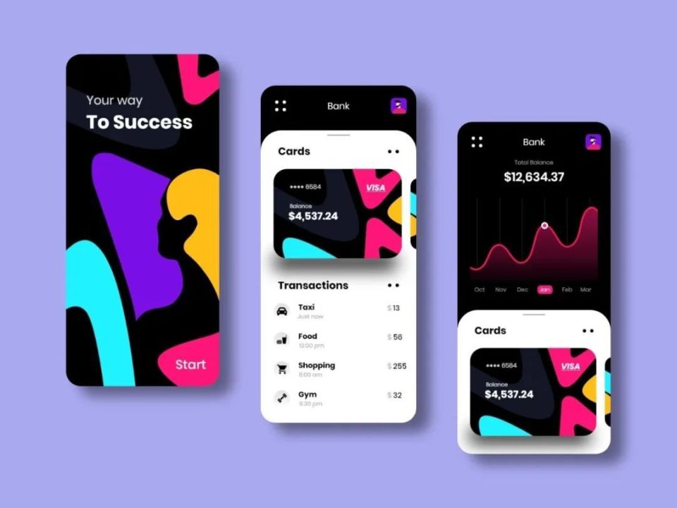 国外app界面设计