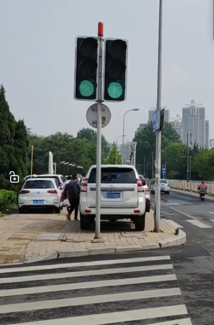 父子俩反映红绿灯问题,大连公安交警迅速调整