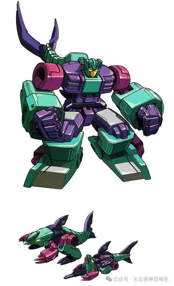 称霸海洋的霸天虎组合金刚:海底狂魔