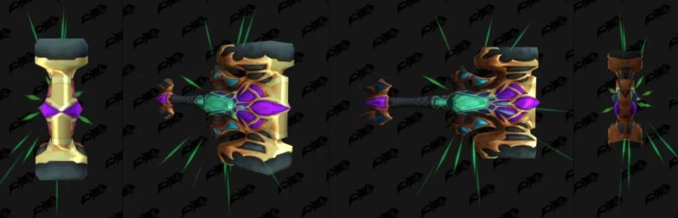 魔兽世界:新增超300件tbc武器改色!橙弓版金弓出现_腾讯新闻