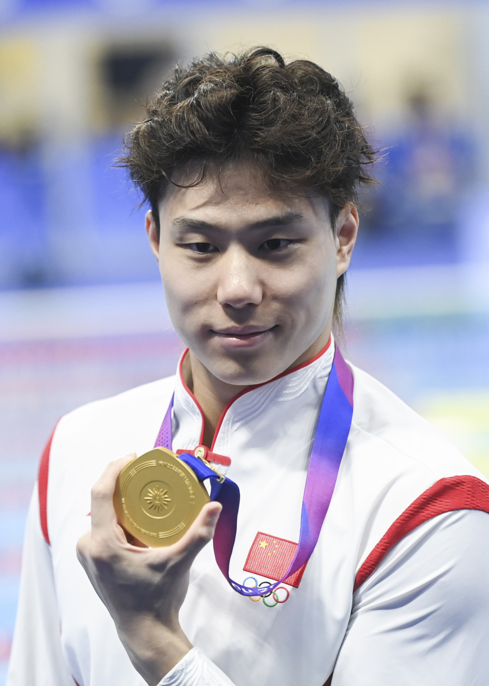 游泳男子50米蛙泳决赛赛况4