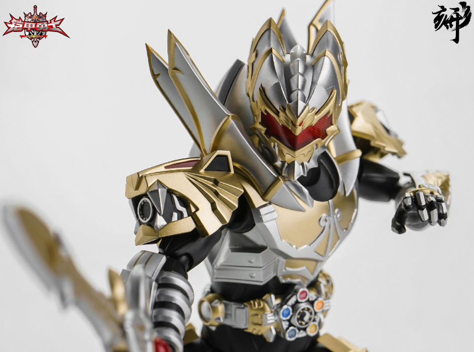 铠甲勇士帝皇侠可动手办官图公开 最初最帅 行天之道的终极铠甲_腾讯