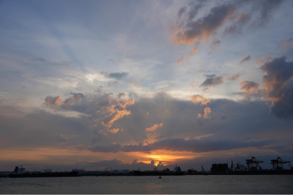 【视频】湛江特呈岛日落时刻