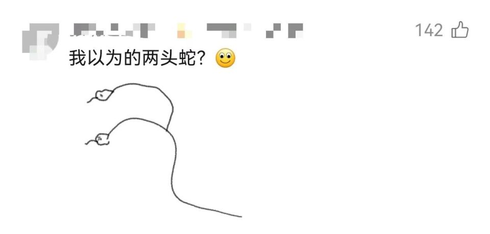 冲上热搜！广西发现新物种“两头蛇”，它真的有两个头吗？网友画了出来……_腾讯新闻
