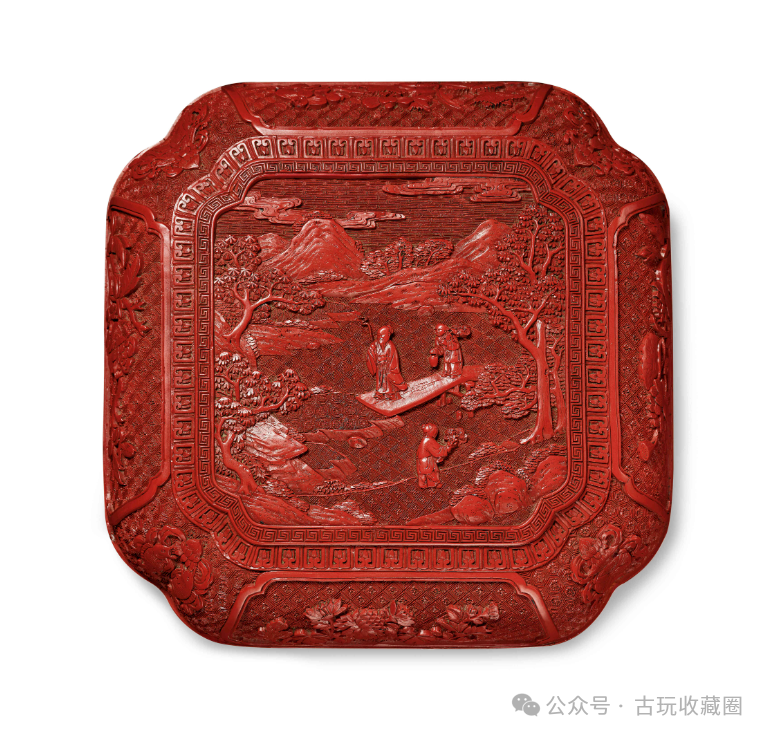漆器 剔紅 堆朱 乾隆年製 食盒 漆器 剔紅 堆朱 乾隆年製 食盒