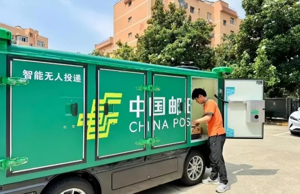 中国邮政车图片大全集图片