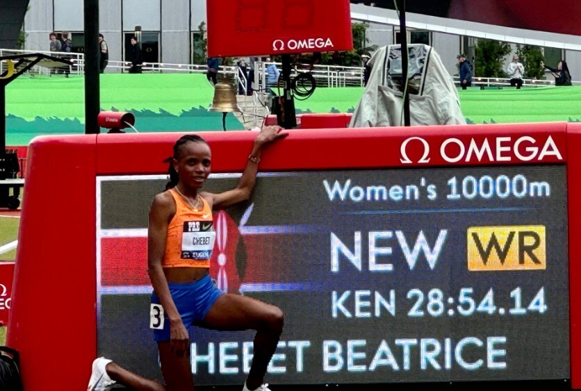 突破29分大关首人,肯尼亚选手切贝特打破女子万米世界纪录