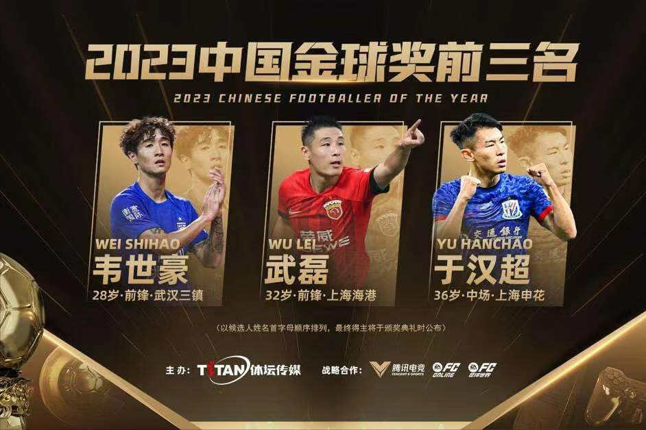 武磊获得中国金球奖称受之有愧