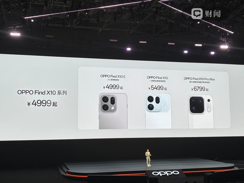 OPPO新品发布会推Find X10系列手机：死磕影像、鲜提“AI”，“AI”却无处不在_腾讯新闻