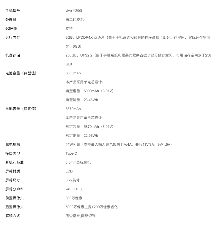 vivo y200 gt 手机 5 月 20 日发布:后置双摄,可选黑 / 蓝双色