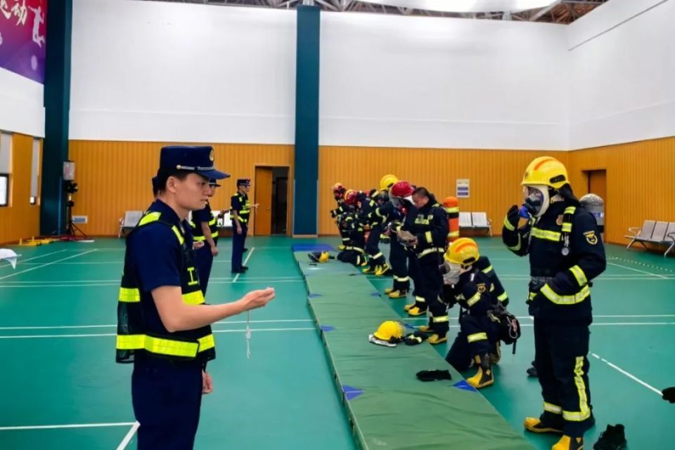 杭州支队圆满完成全市第一期乡镇(街道)专职消防队指挥员灭火救援能力