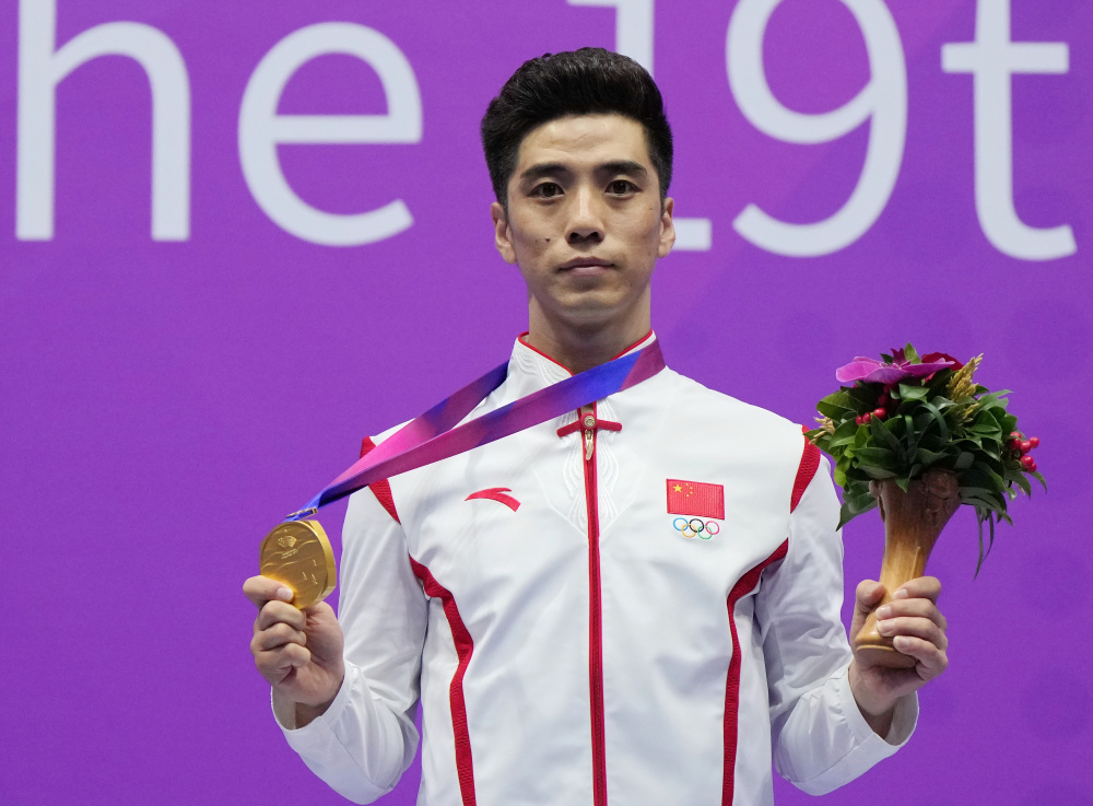 武术常志昭夺得男子刀术棍术全能冠军