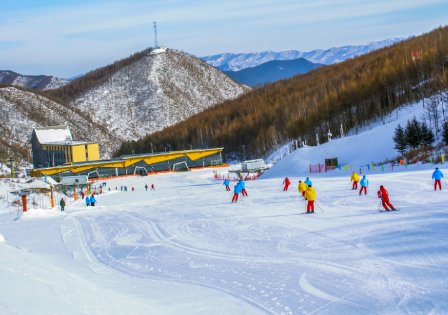 美林谷国际滑雪场图片