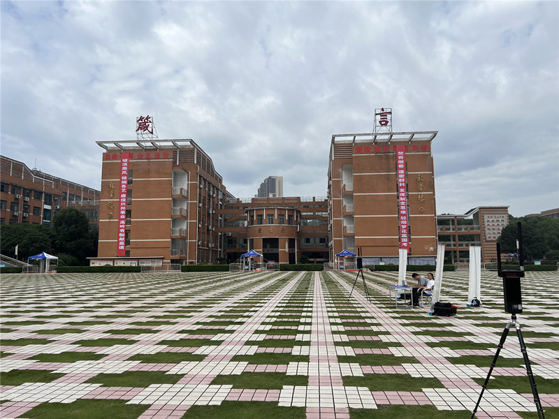 探访益阳箴言中学高考考点双安检信号屏蔽仪维护高考公平公正