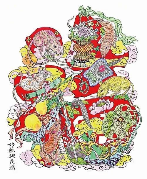 木版年画】桃花坞木版年画-腾讯新闻