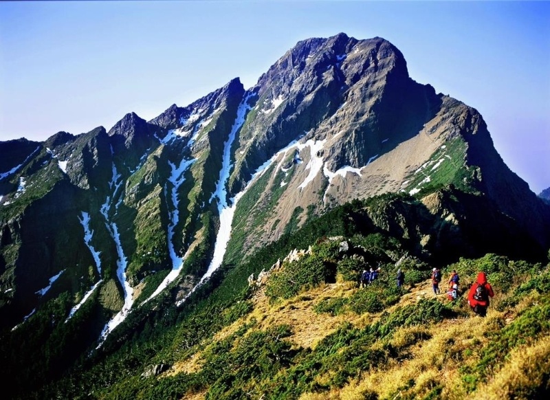 台湾山脉图片