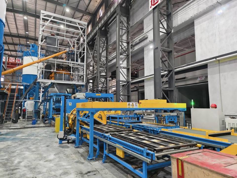 高韧性混凝土预制构件二期生产线投运川院制造迈上新台阶