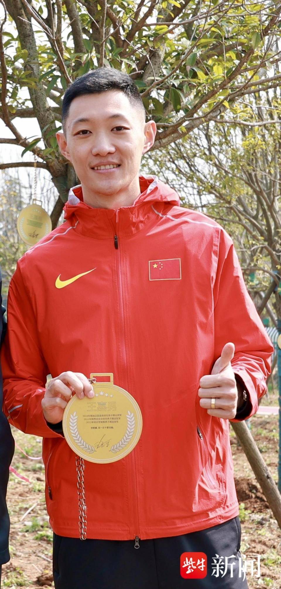 一步步调整状态,王嘉男备战新赛季室外赛