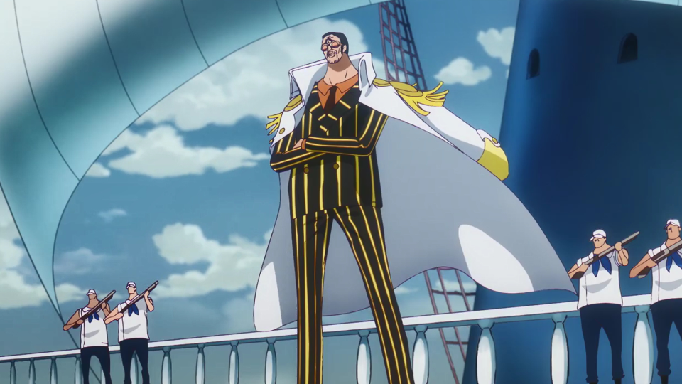 海贼王动画1100话预告路飞vs路奇对决开启黄猿换了新衣服