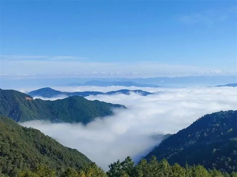 【美景】云上景星：云起是仙境，云散是人间_腾讯新闻
