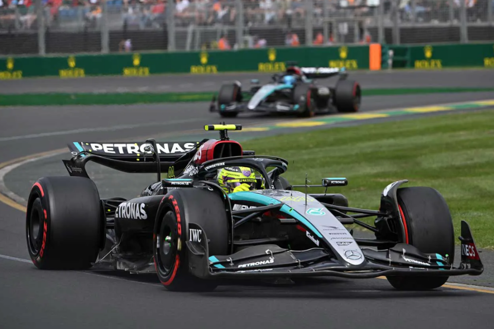 f1澳洲站汉密尔顿表现十分挣扎原因是梅奔w15赛车问题太多