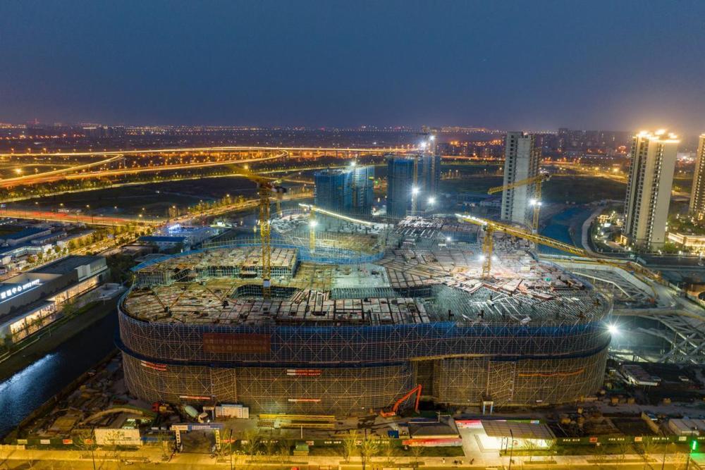 南通金鹰世界超级综合体大境初成