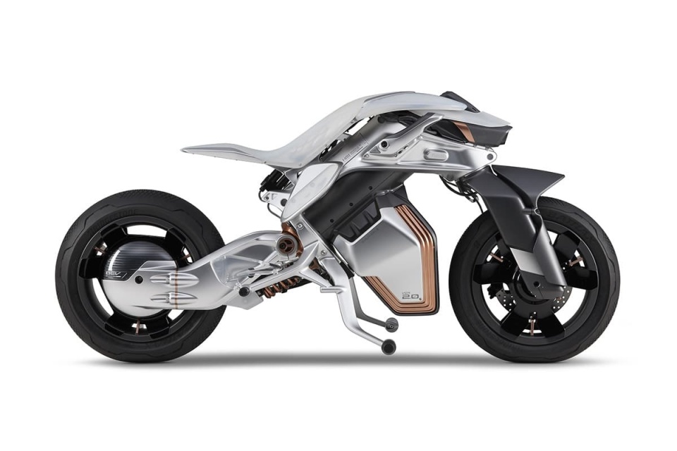 取消车把:雅马哈推出概念自平衡电动摩托车 motoroid 2