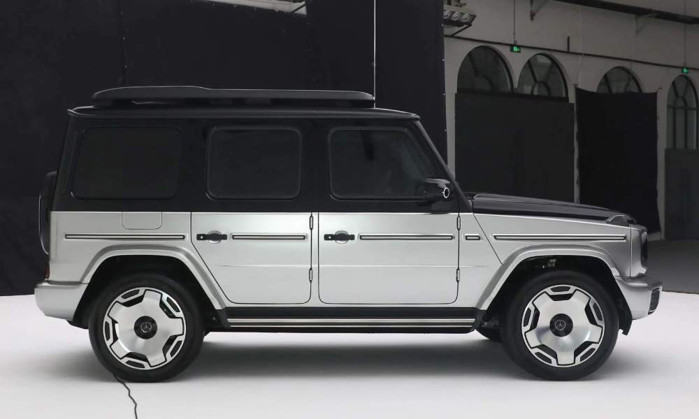 最后一款v8奔驰发布g500finaledition车型的官图