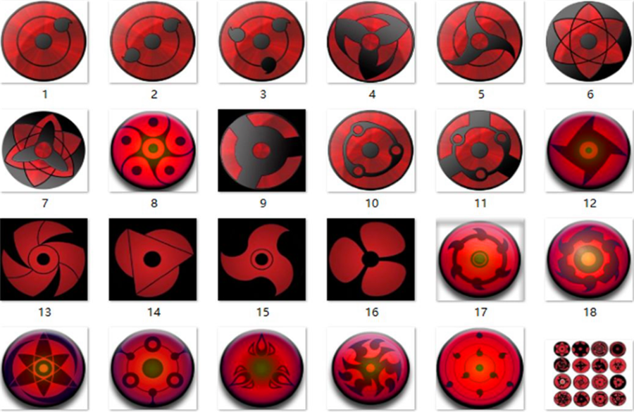 火影中出现的15双万花筒写轮眼:佐良娜天赋过人,4双出自鼬回忆