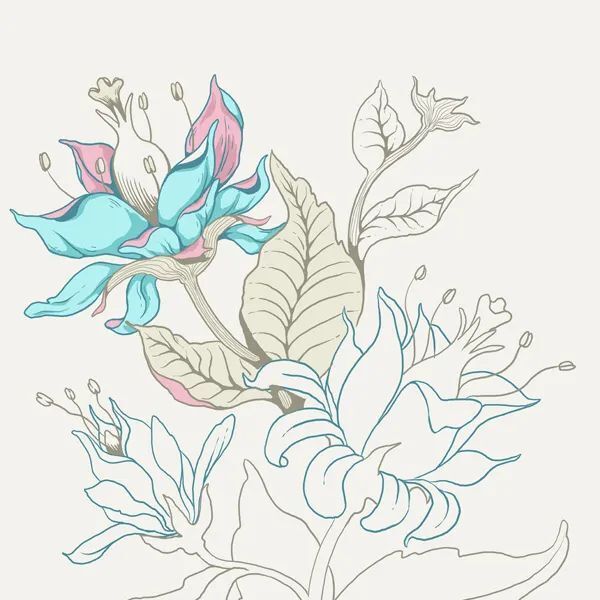 ps绘制精美花卉