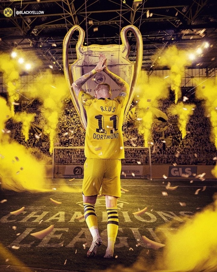 多特晒欧冠决赛&罗伊斯告别海报:马尔科的最后一舞